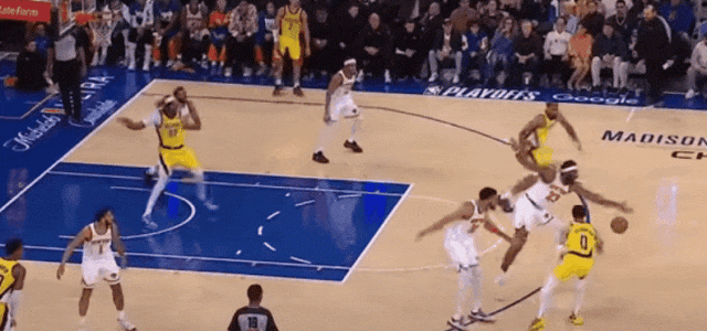 谈球吧体育app下载步行者2比0尼克斯:铁手抓不住流水微风